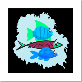 Exotic fish Posters and Art